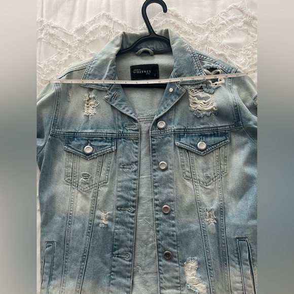 Original Whitney Embellished Denim Jacket Small - Picture 6 of 11